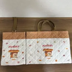 パンどろぼう　手さげバッグ　シューズ入れ　2点セット