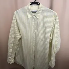 MAATEE&SONS ストライプシャツ イエロー サイズ2 - メルカリ