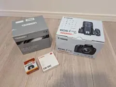 【セット】Canon EOS Kiss X5 標準レンズ＋タムロン高級望遠レンズ セット】Canon EOS Kiss X5 標準レンズ＋タムロン高級望遠レンズ