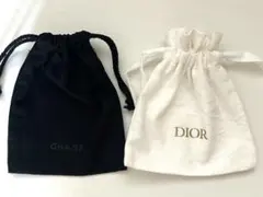 DIOR & CHANEL 巾着袋セット