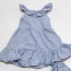 新品未使用✨ラルフローレン ワンピース ベビードレス ギンガムチェック ブルマ