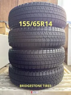 296)155/65R14 BRIDGESTONE BLIZZAK VRX2 - メルカリ
