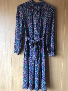 レトロワンピース　ハンドメイド