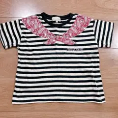LOGOS DAYS Tシャツ　ボーダー　120のサムネイル