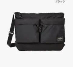 ポーターフォース ナイロン ショルダーバッグ サコッシュ ブラック