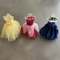 ドレスカラー当てミニチュアトルソー 3点セット