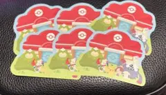 ステッカー　ぽこあポケモン ポケモンセンター　6枚セット