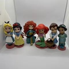 ディズニープリンセス フィギュア × ステッカー セット