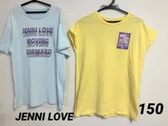 ジェニィラブ 半袖 Tシャツワンピース　チュニック 150 2枚セット