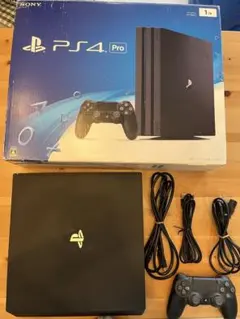 PS4 Pro 本体 ブラック コントローラー付き