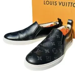 ルイヴィトン　モノグラム　レザー　スニーカー　27.5 ブラック　ＬＶ 2025年最新】ルイヴィトン スニーカー 27.5の人気アイテム - メルカリ