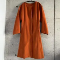 HIROKO BIS 仕立てが綺麗★アンゴラ60%肌触りが滑らか★ウールコートのサムネイル