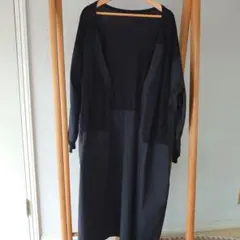 C’EST MOIJEU ロング ニット カーディガン AZUL BY MOUSSY | ニットロングカーディガン (カーディガン ) |SHEL