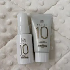 SALON 10 ダメージ　トリートメント＆ノーウォッシュサンプルセット