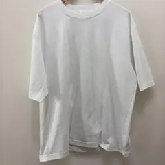 UNIQLO エアリズムコットンオーバーサイズTシャツ/5分袖②