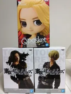 【東京卍リベンジャーズ】場地圭介、松野千冬、佐野万次郎　フィギュア3体セット