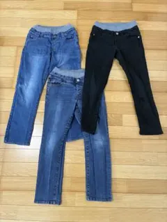 TOPVAL パンツ 140cm 3本セット