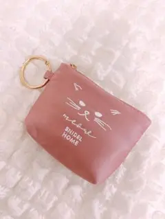 【新品】スナイデルホーム 花柄エコバッグ ＆ ねこ刺繍ポーチ 2点セット
