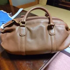 GUCCI ブラウン レザー ボストンバッグ キャンディ型 2026年最新】GUCCI 汚れ・破れなど：なし レディース ボストンバッグ