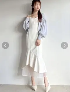 RESEXXY シアードッキングキャミワンピース