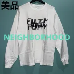 NEIGHBORHOOD ホワイトM 　長袖カットソー　ネイバーフッド