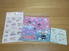 サンリオ　キャラクターシール、おりがみ、シナモンロールマグネット3点セット