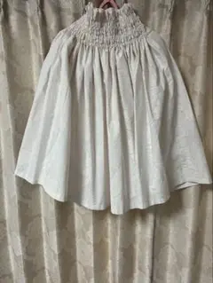 フラダンス用　パウスカート白