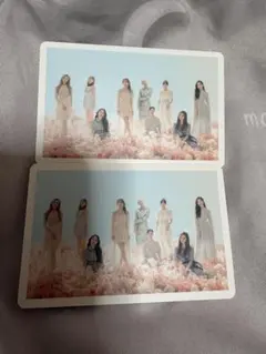 twice トレカ　2枚セット