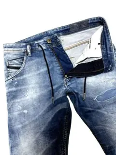 人気モデルDIESEL ディーゼル ジョグデニム KROOLEY W28