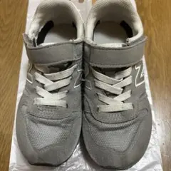 New Balance グレー スニーカー ベルクロ