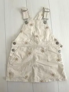 petitmain フラワー刺繍ジャンバースカートSサイズ　値下げ中
