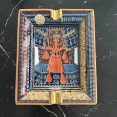 HERMES エルメス 灰皿 アッシュトレイ サマルカンド タッセル柄 陶器のサムネイル