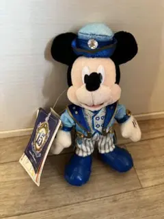 タグ付き 東京ディズニーシー 15周年 ミッキー ぬいぐるみバッジ