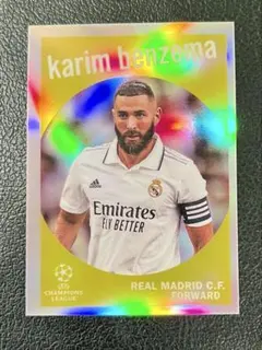 【SALE】カリム・ベンゼマ　直筆サイン カリム・ベンゼマ』直筆サインカード｜2016-17 PANINI DONRUSS SOCCER