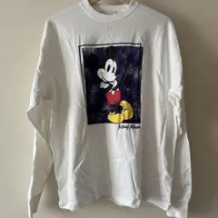 MONO-MART ×ディズニー　オールドグラフィックプリント長袖Tシャツ　新品のサムネイル