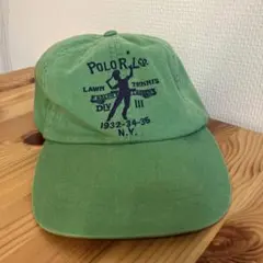 Polo Ralph Lauren tennis キャップ 緑