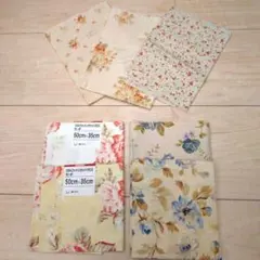 値下げしました！花柄プリント生地セット