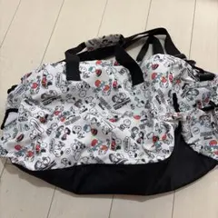 スヌーピー ボストンバッグ 大容量
