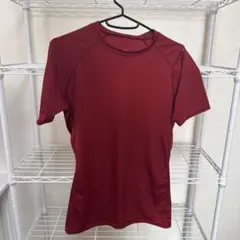 TIGORA ティゴラ 半袖コンプレッションシャツ M 赤 スポーツインナー