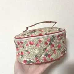 ラミネートバニティ風ポーチ キャス・キッドソン ハンドメイド ローズ