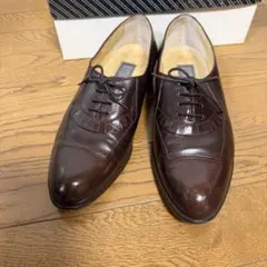 90s Gianni Versaceドレスシューズ ブラウンのサムネイル