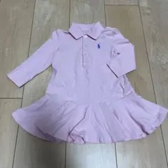 ⭐️美品⭐️Ralph Lauren ピンク フレアワンピース 12M