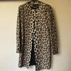 ZARA WOMAN ヒョウ柄トレンチコート S
