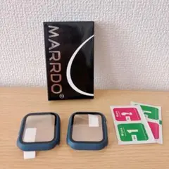 【MARRDO】Apple Watch ケース 44mm 2個セット ブルー