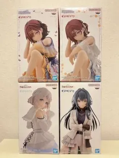 学園アイドルマスター・アイドルマスターシャイニーカラーズフィギュア4体セット売り