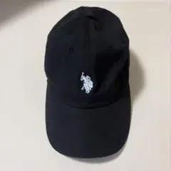 ポロ　キャップ　レディース　ブラック USPOLOASSN 帽子