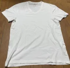 Armani Exchange ホワイト Vネック Tシャツ メンズ　サイズS