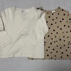 H&M 長袖Tシャツ 2枚セット 92cm