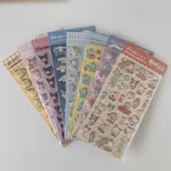 サンリオキャラクターズ ぷくっとシール 8種セット
