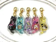 猫チャーム　ハロウィン　セット